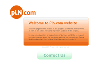 Tablet Screenshot of pln.com